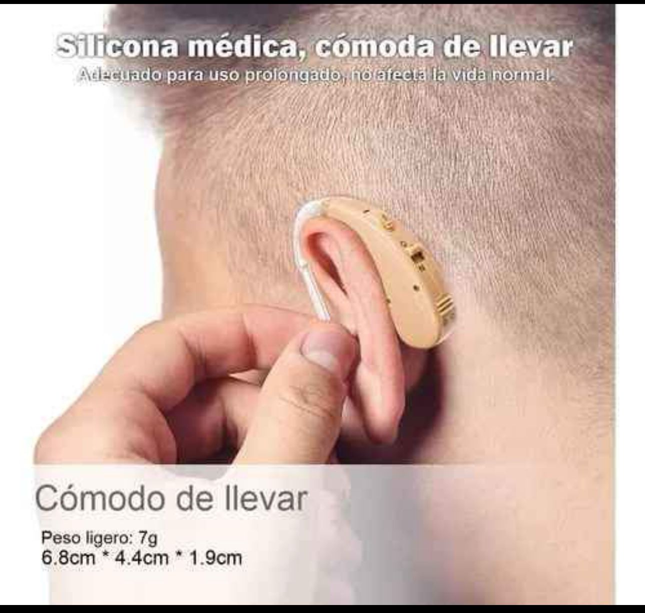 Audífono Amplificador Contra Sordera