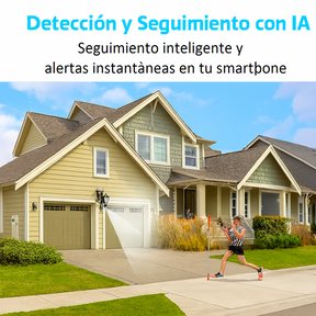 Cámaras Vigilancia Exterior Doble Lente