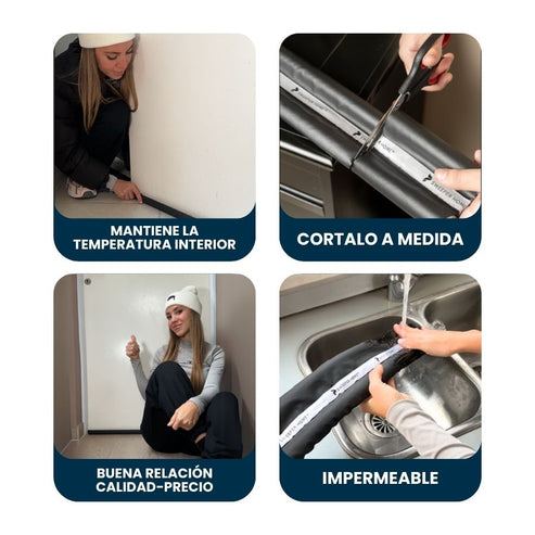 Sweeper Home™ Burlete Puertas